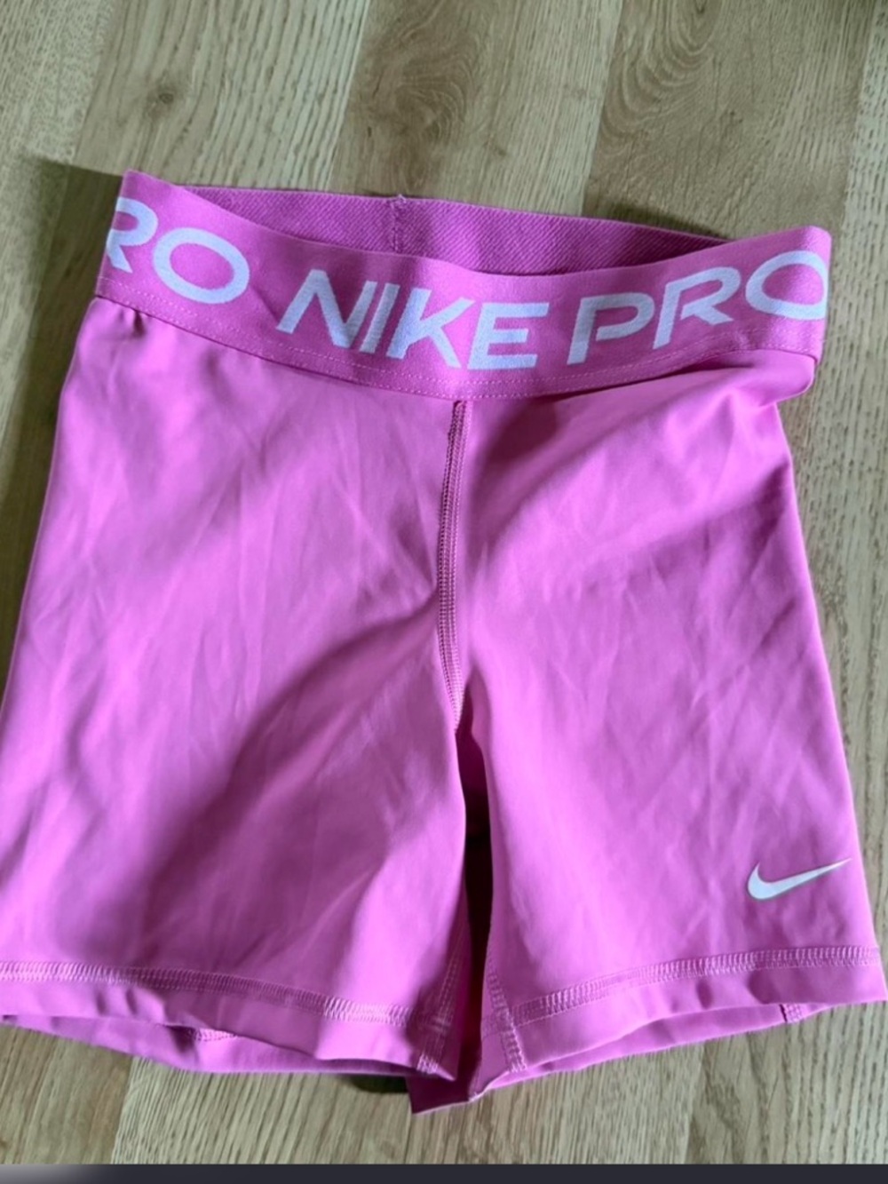 Nike Pro Women's Hot Pink Athletic Bike Shorts
